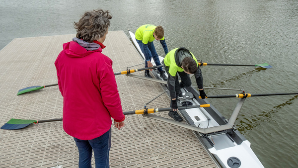 Instappen onder het toeziend oog van Anneke